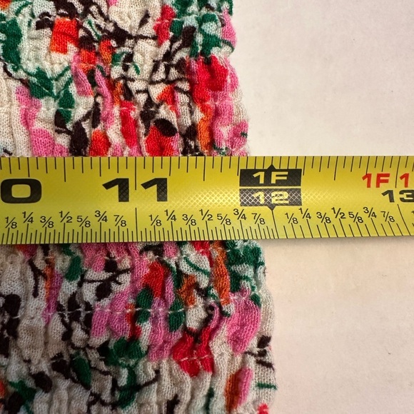 Lulus View from the Meadow White Floral Print Strapless Midi Dress - Picture 7 of 8